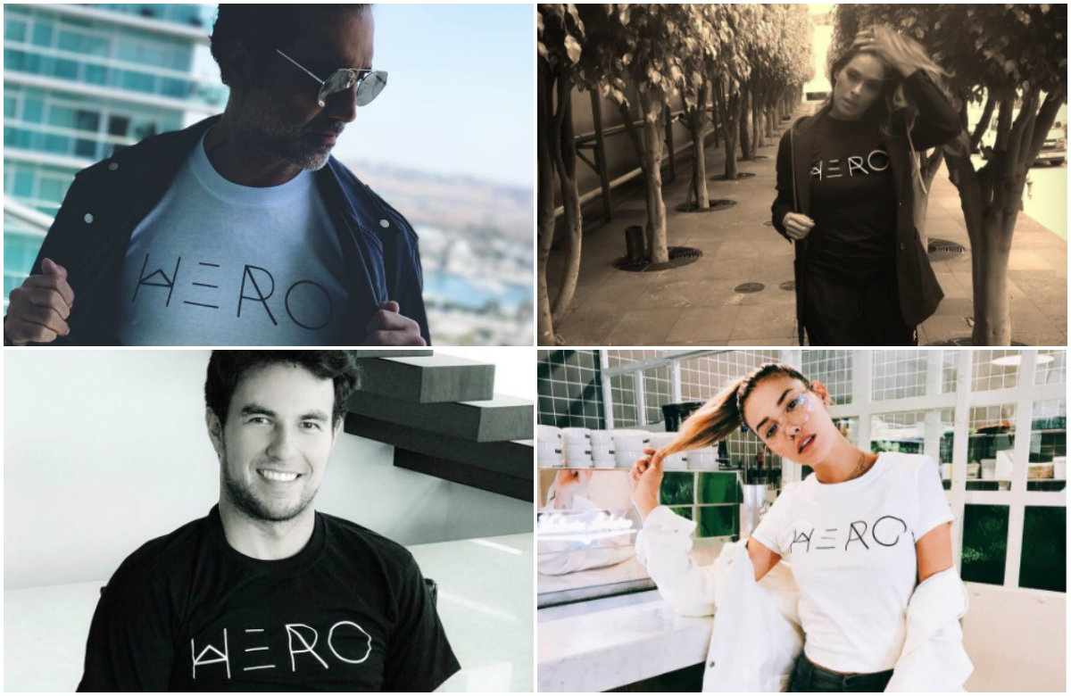 Famosos se unen al reto 'HeroChallenge'.