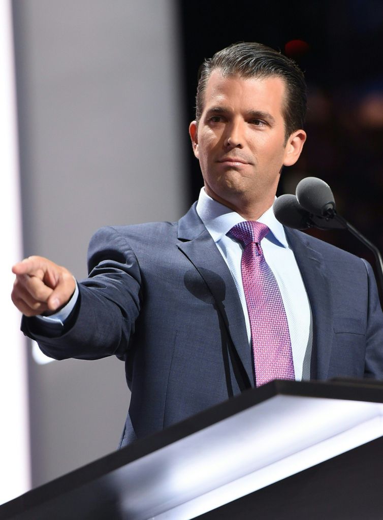 El hijo mayor del presidente de Estados Unidos, Donald Trump Jr. 