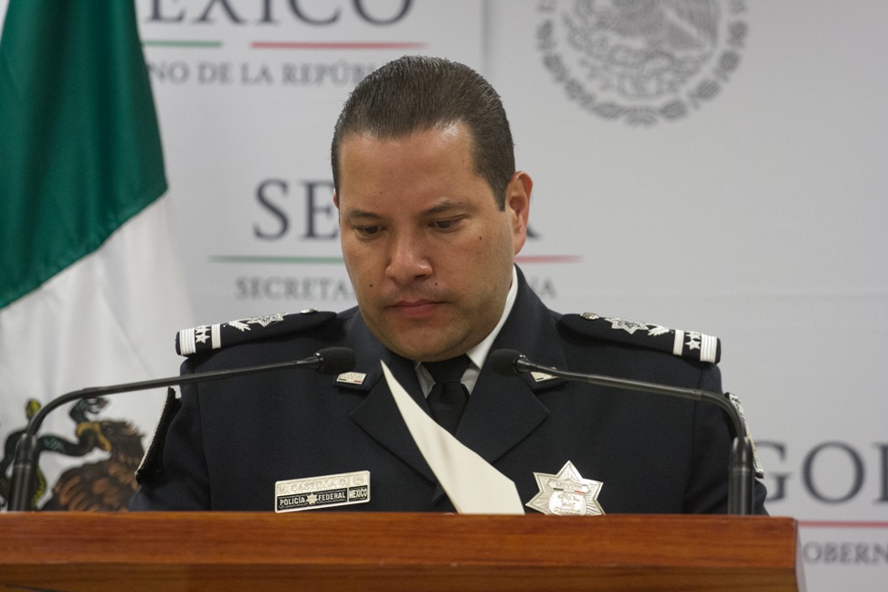 Manelich Castilla, comisionado de la Policía Federal.
