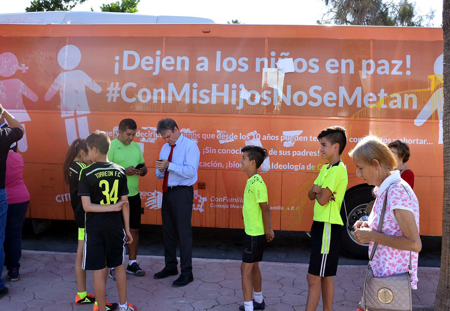 'Autobús de la Libertad' recorre Coahuila.