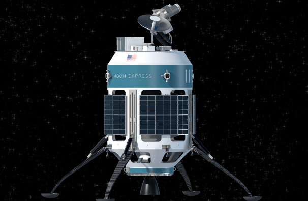 La empresa planea construir una base en el polo sur de la Luna para buscar agua y otros materiales
