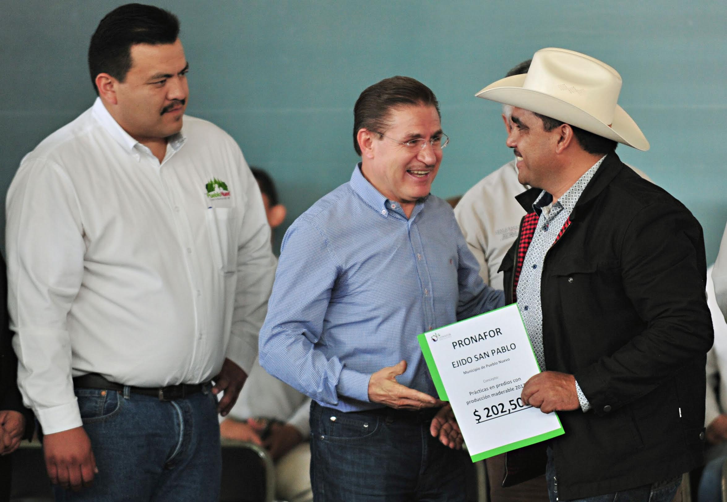 El Gobierno de Durango anunció obras por 400 millones de pesos para municipio de Pueblo Nuevo.