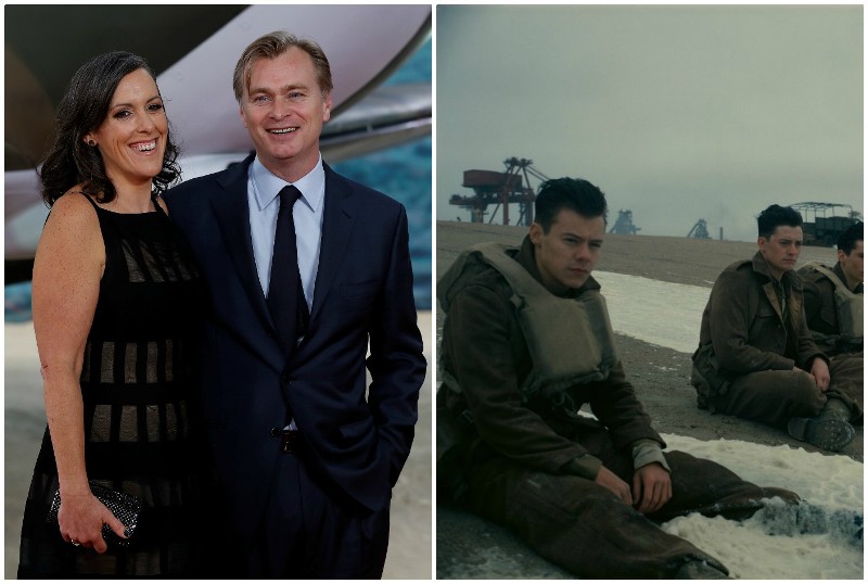 Christopher Nolan y Emma Thomas presentaron ‘Dunkirk’ en Inglaterra. 