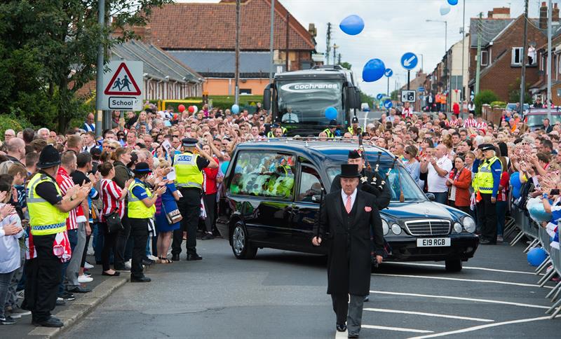 El último adiós a Bradley Lowery