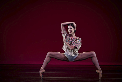 La bailarina Elisa Carrillo