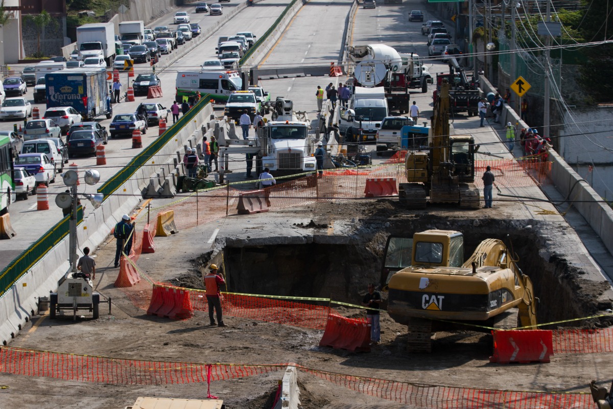 Desde esta mañana iniciaron las obras de reparación en el Paso Express.
