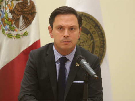 Bernardo González Garza, procurador de Justicia en Nuevo León. 