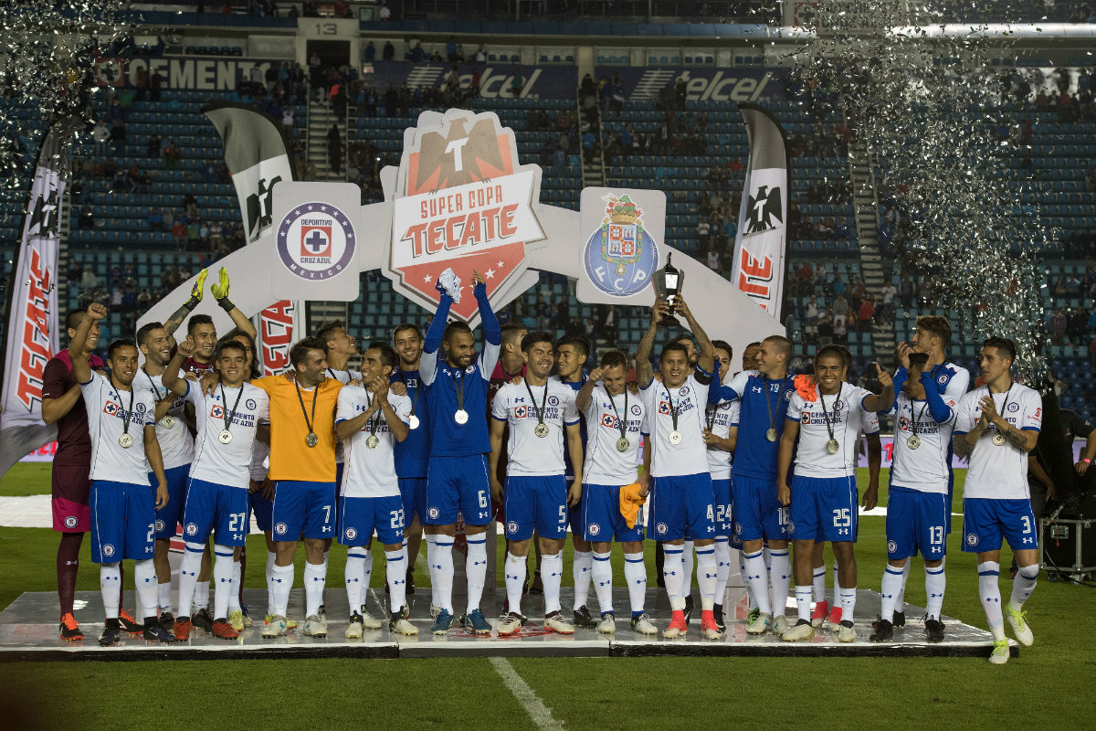 Cruz Azul venció al FC Porto y ganó la Súper Copa Tecate