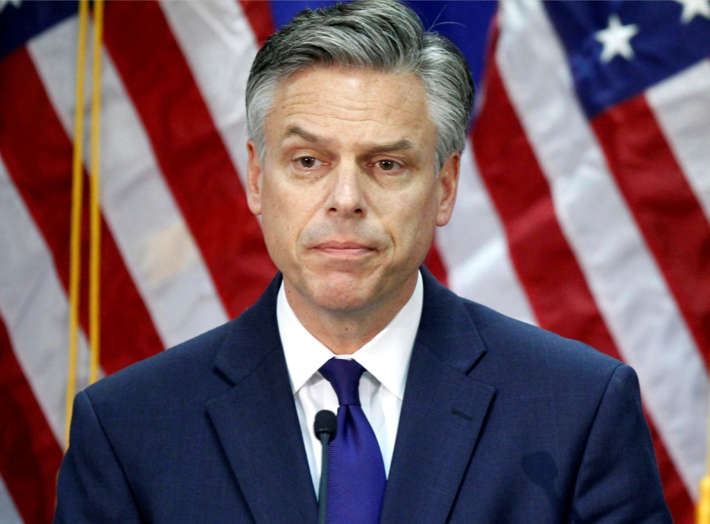 Jon Huntsman Jr. también fue aspirante a la candidatura presidencial por el Partido Republicano en 2012.