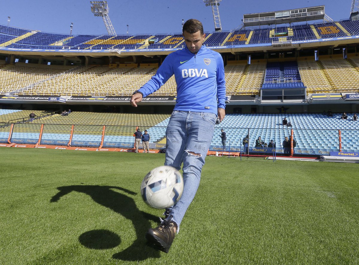 Edwin Cardona se integró a Boca Juniors