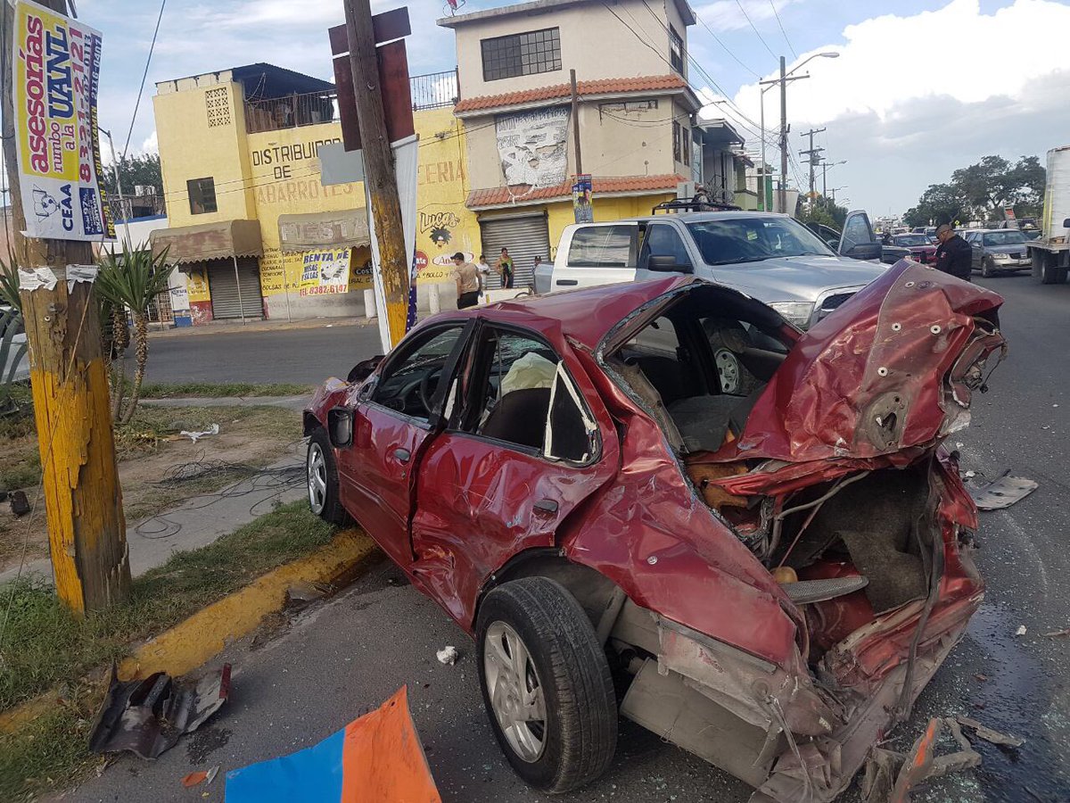 Los hechos ocurrieron cuando el conductor circulaba en sentido contrario sobre la avenida Metroplex.
