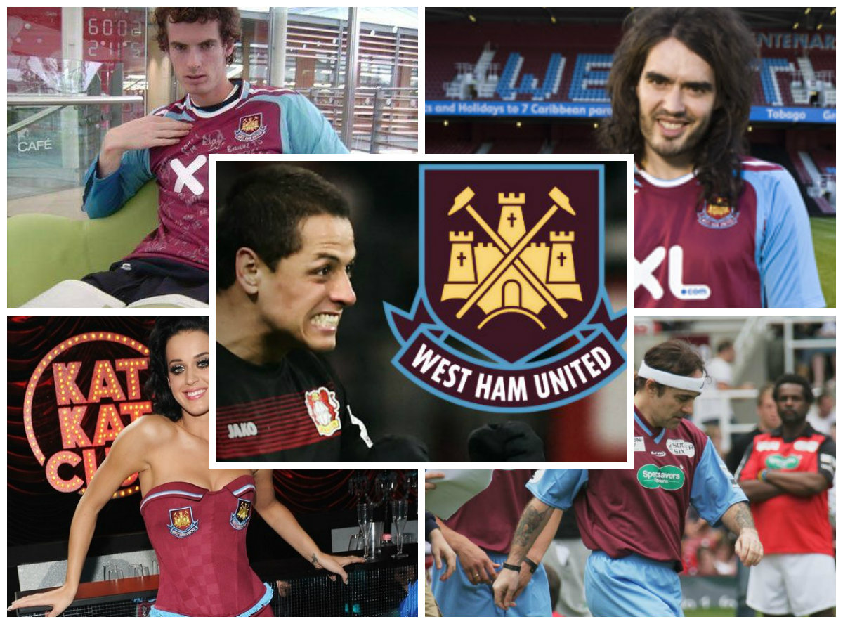 Javier y su 'cartera' de nuevos fans en el West Ham 