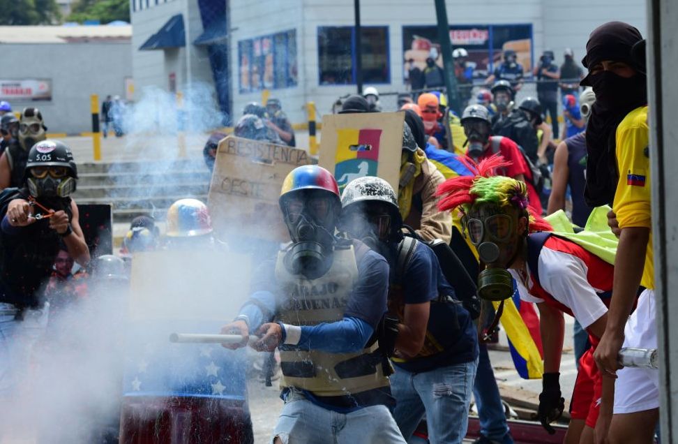 La coalición opositora MUD convocó a movilizaciones en Caracas y otras ciudades del país.