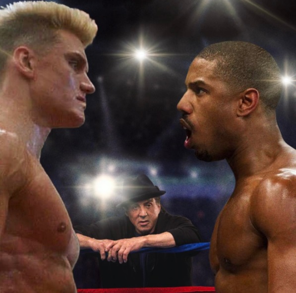 El actor subió una foto editada donde adelanta la posibilidad de que Ivan Drago regrese.