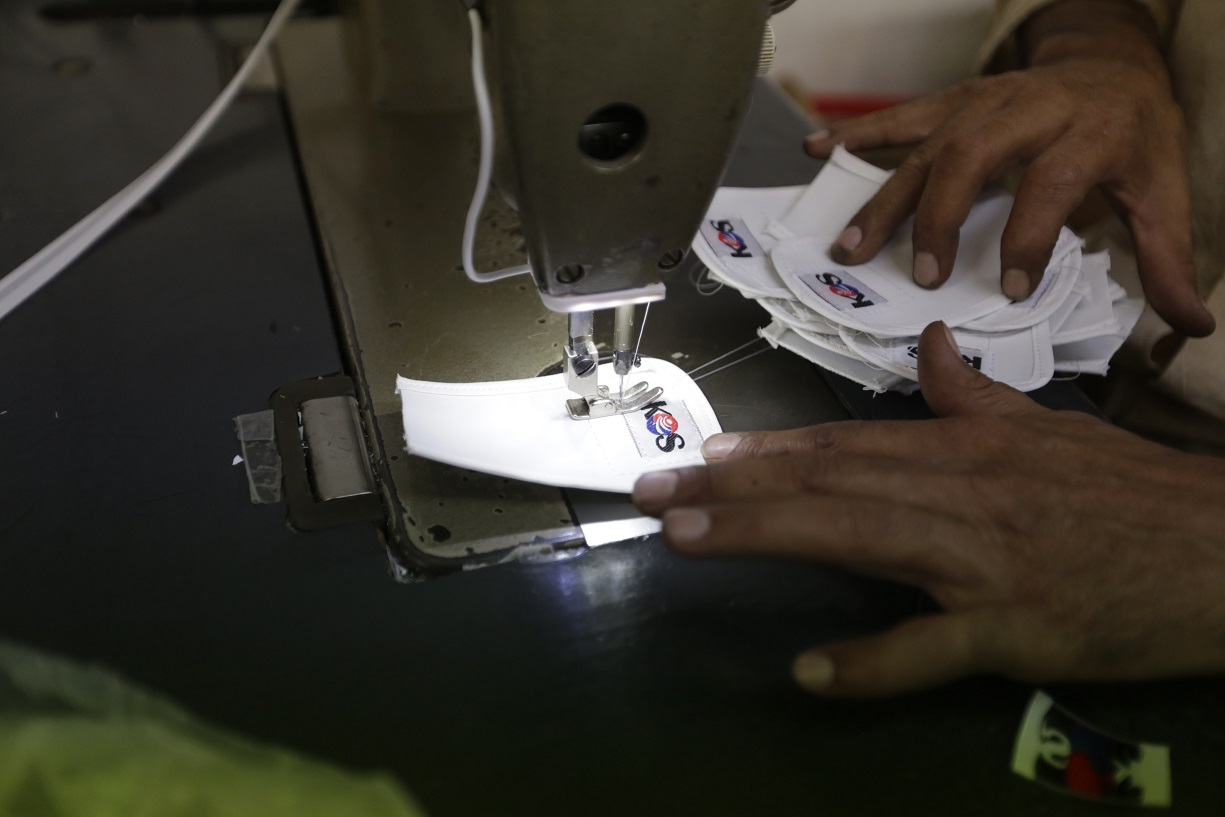 La mano de obra es realizada con precaución y seguridad 
