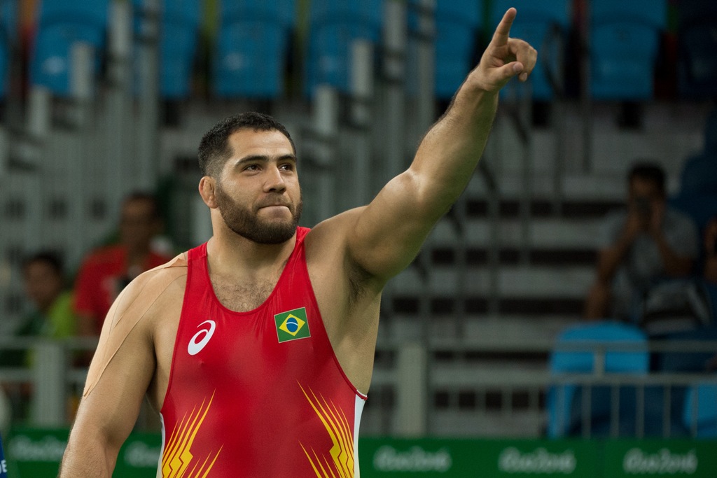 Luchador olímpico de Brasil 