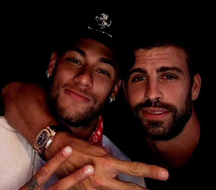 Neymar y Piqué