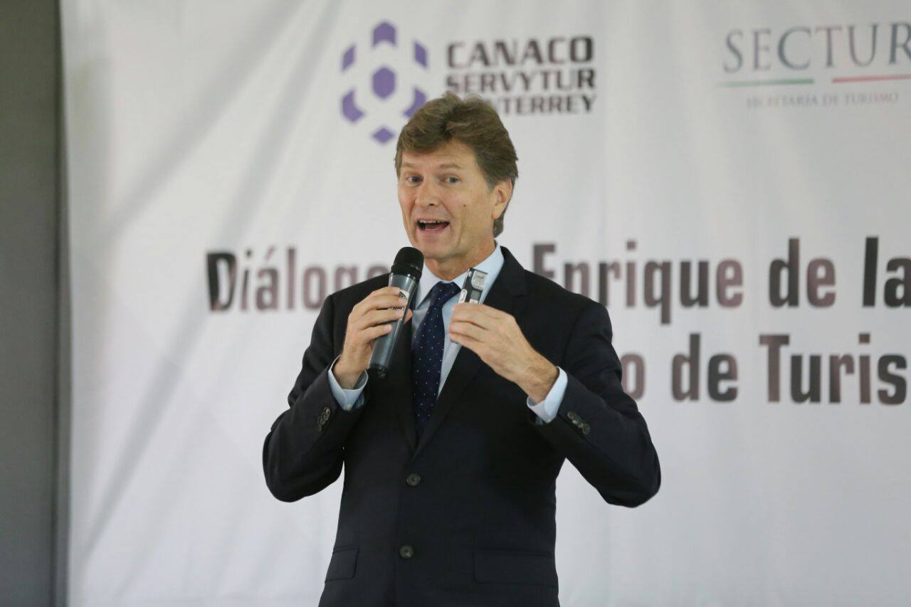 El secretario de Turismo, Enrique de la Madrid.