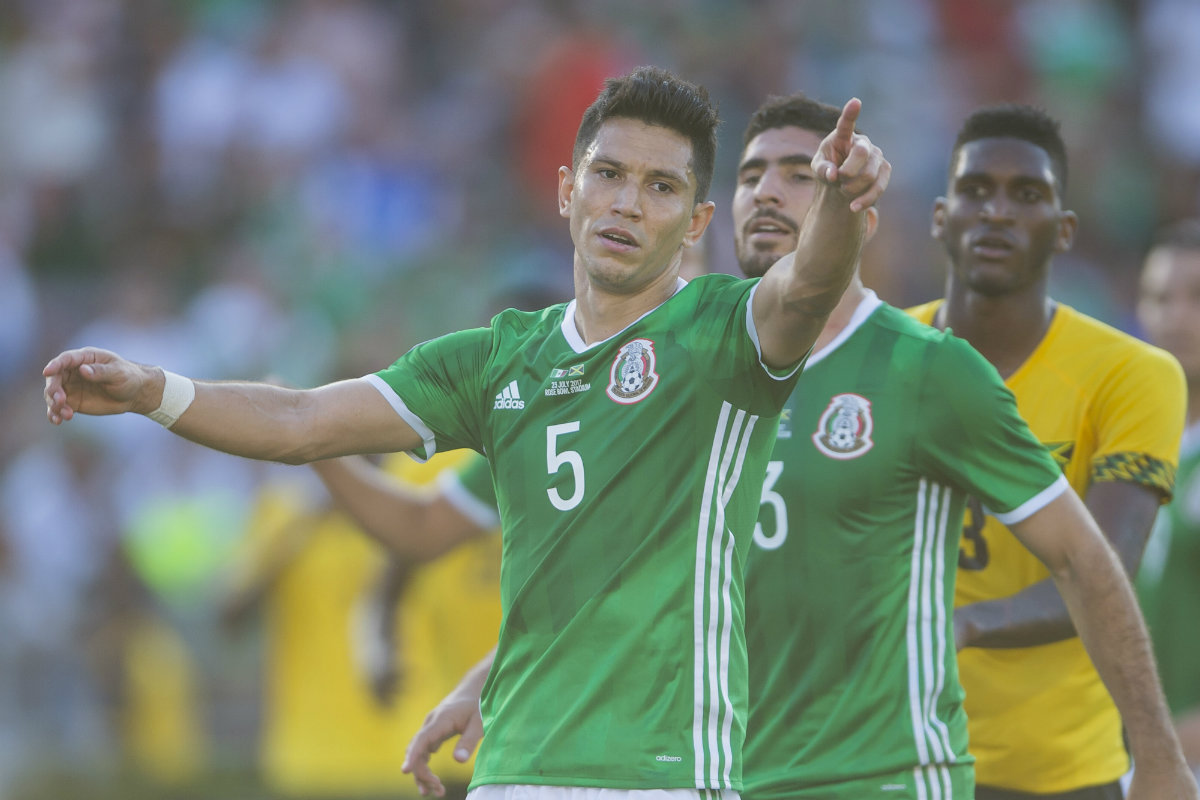 Jesús Molina en el partido vs. Jamaica