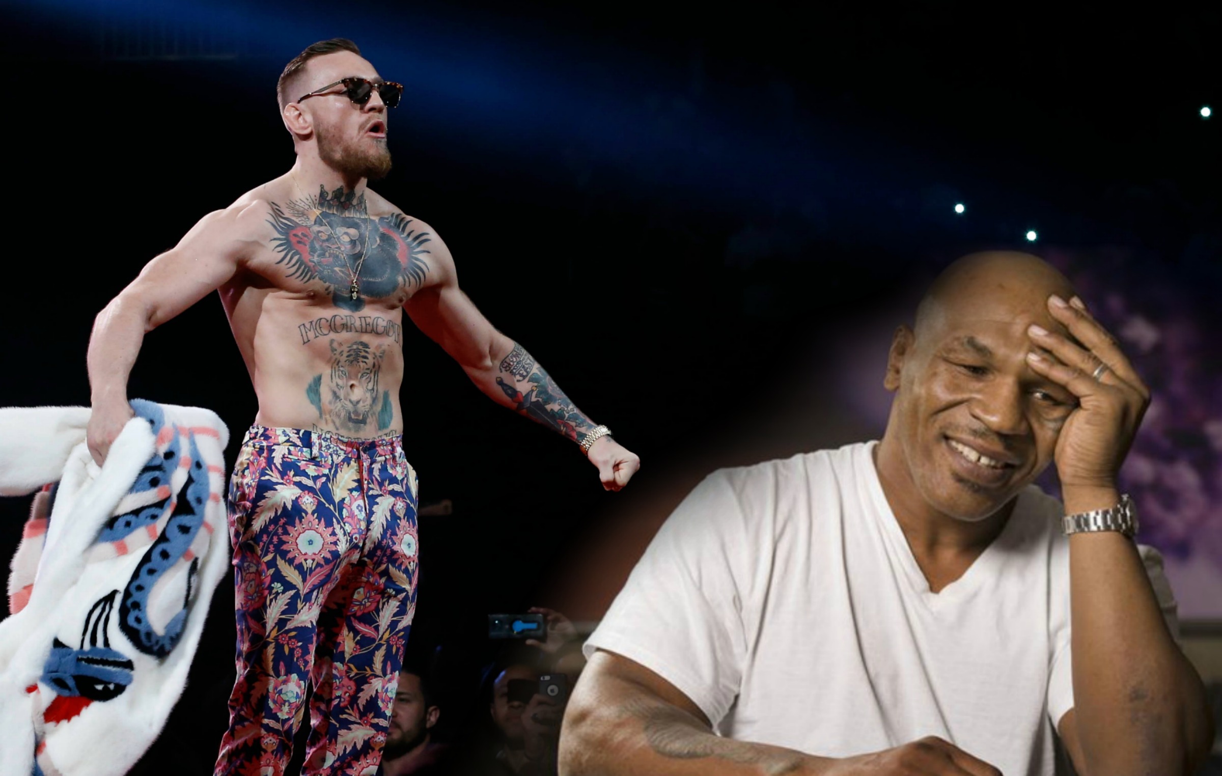 Conor McGregor y Mike Tyson