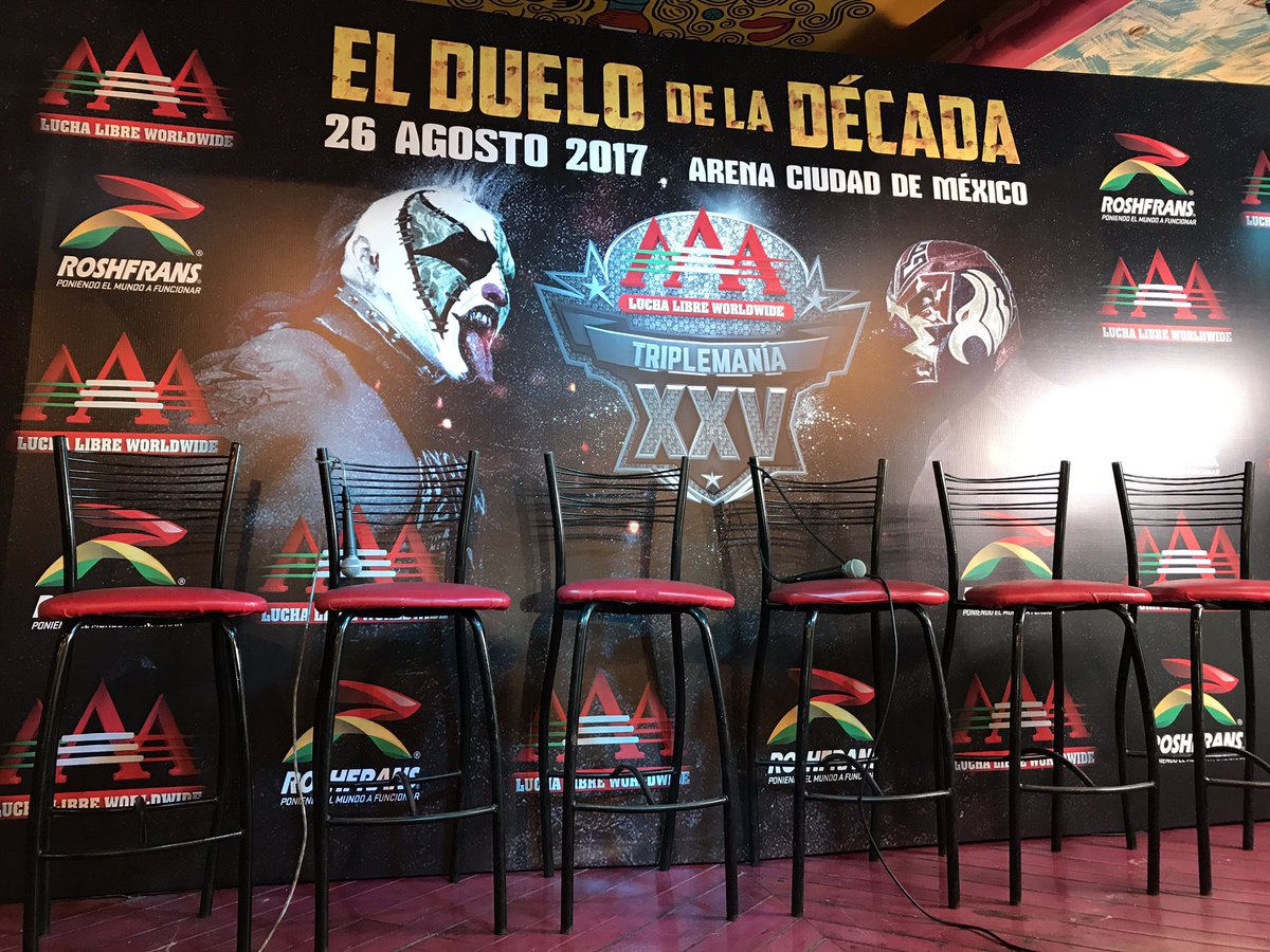 Presentaron Triplemanía XXV 