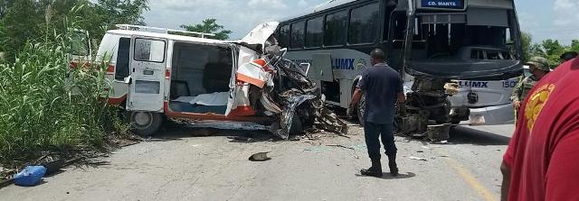 Accidente carretero deja 4 muertos 