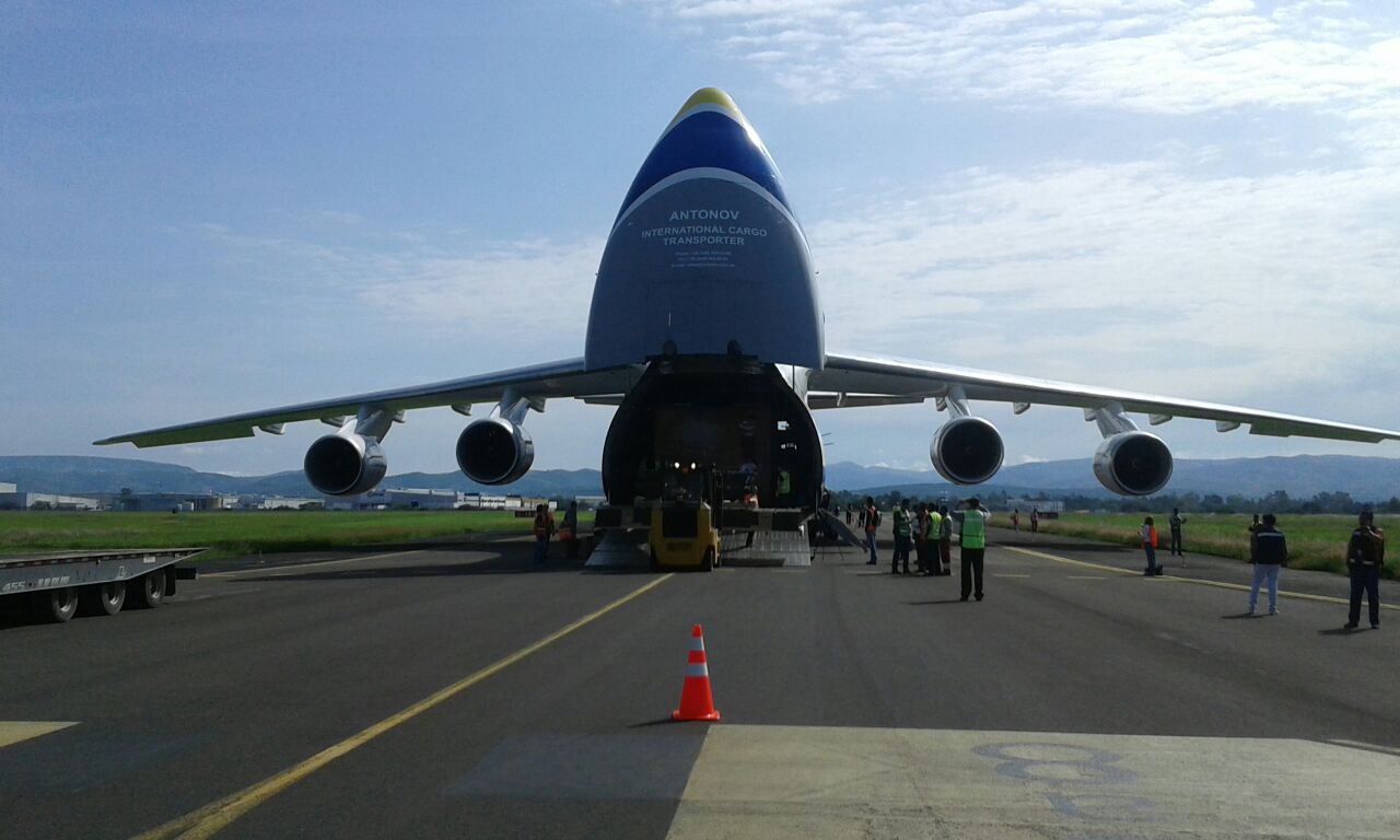 Arribó al Aeropuerto Internacional de Guanajuato. 