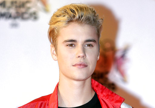 Justin Bieber, cantante canadiense.
