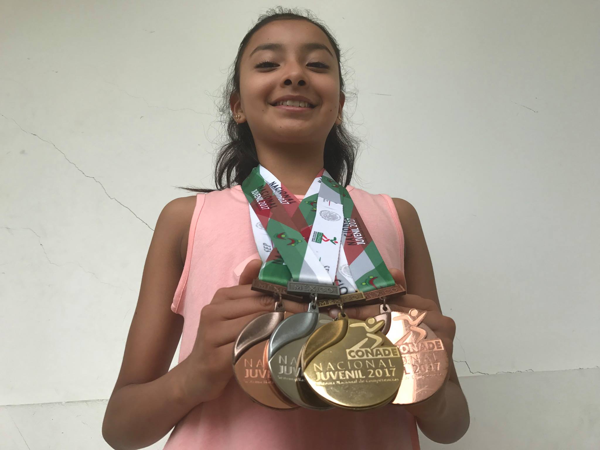 Kimberly Salazar, perla de la gimnasia en México 