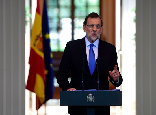 El presidente de España, Mariano Rajoy.