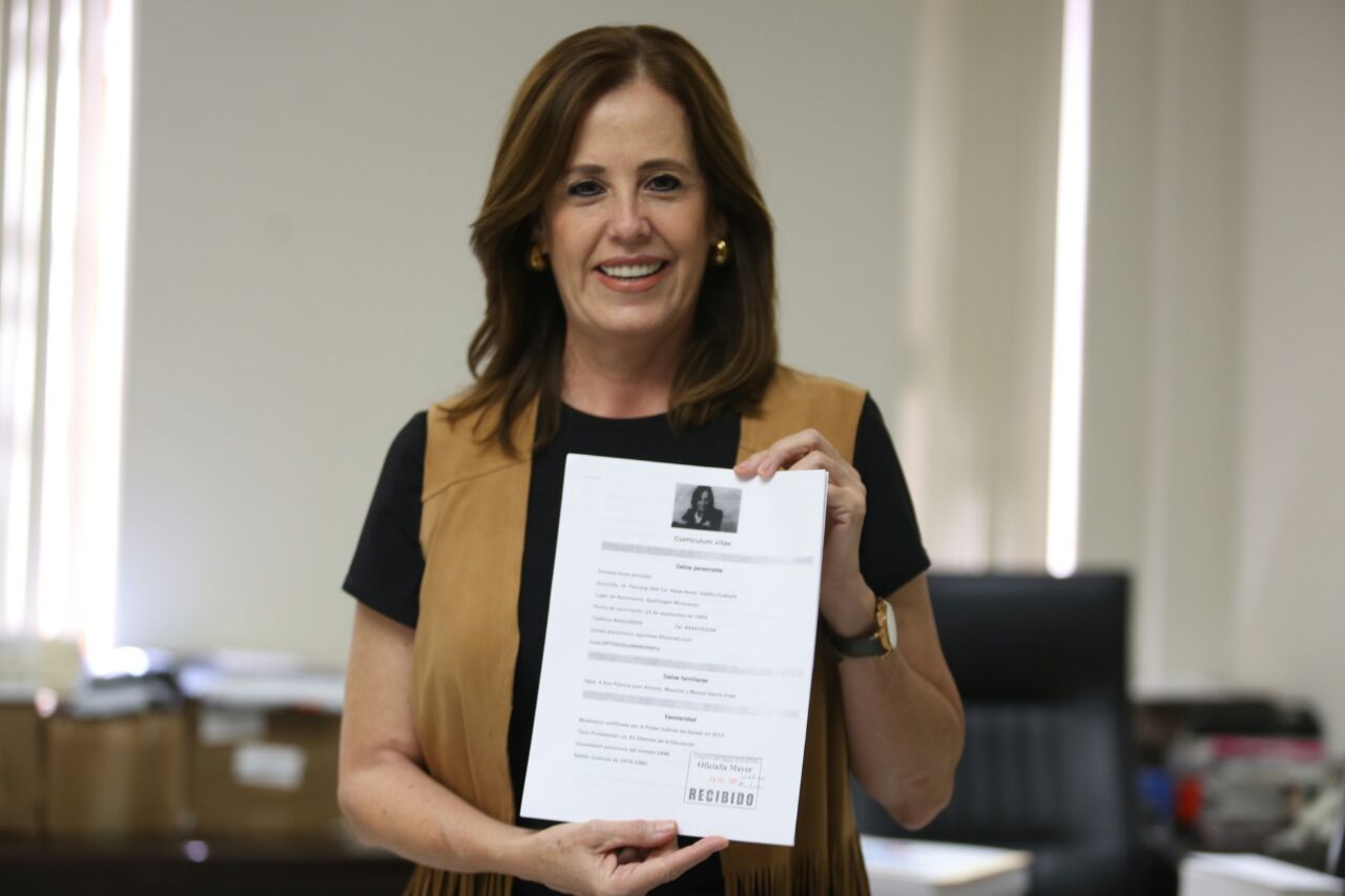 La regidora de Saltillo, Tomasa Vives, busca ser parte del Comisión de Selección del Consejo del Sistema Anticorrupción.