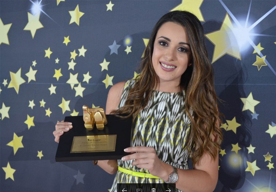 Andrea Estefanía Guerra González ganó el primer lugar en la categoría de investigación.