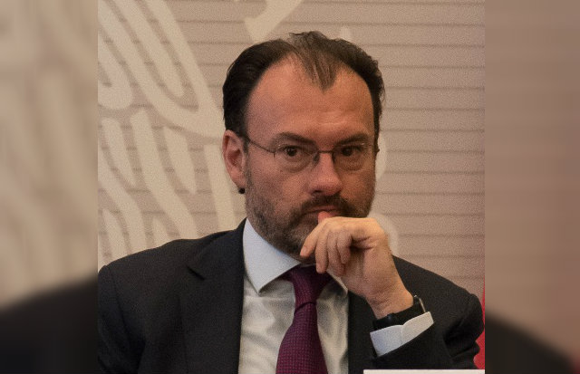 Luis Videgaray, secretario de Relaciones Exteriores. 