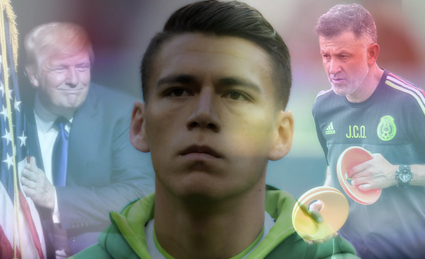 Héctor Moreno defendió a Osorio de las críticas 