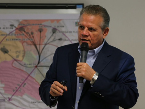 Jorge Longoria Treviño, director de la Agencia Estatal del Transporte (AET). 