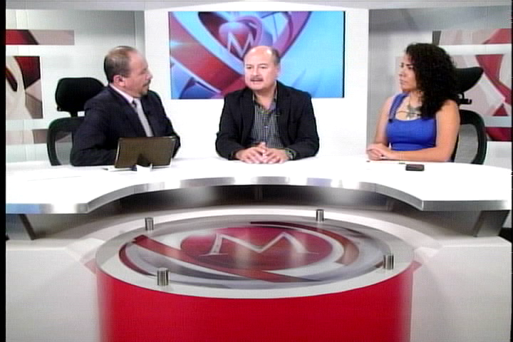 Presidente de Ciceg, Luis Gerardo González en entrevista para Notivox Televisión. 