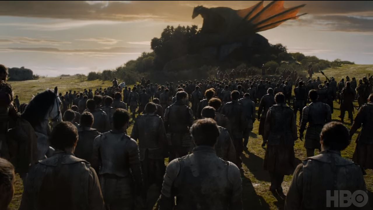 Khaleesi se proclama reina gracias a su ataque con Drogon.