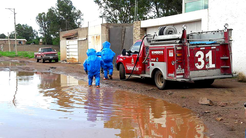 Los vecinos del sector entraron en pánico al comenzar a oler los vapores.