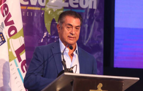 El gobernador de Nuevo León, Jaime Rodríguez Calderón.
