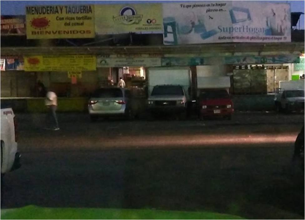 Comerciantes de Central de Abastos escucharon detonaciones de arma de fuego. 