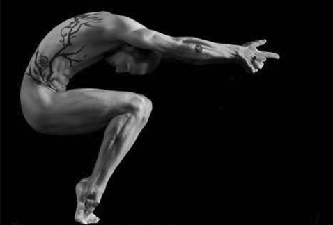 El bailarín Yaroslav Villafuerte