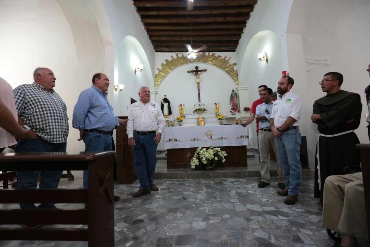 El Gobierno de Coahuila restauró el Templo de San Vicente Ferrer en Abasolo.
