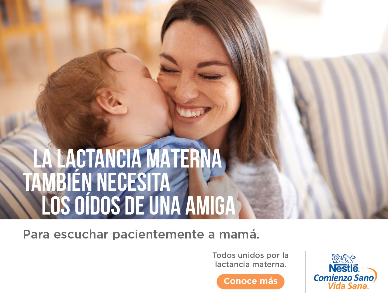 Nestlé organizará diversas actividades para promocionar la lactancia materna. 