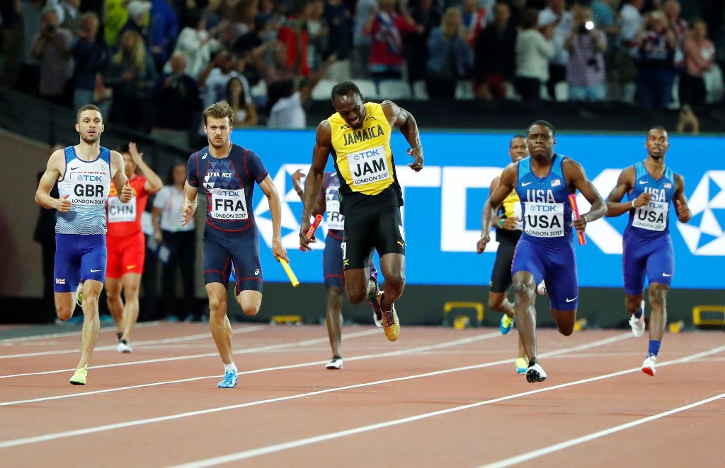 Usain Bolt se despide del atletismo con una lesión que le impidió conseguir su última medalla