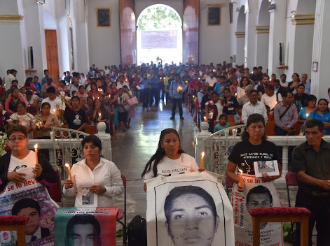 El titular del el CDHM, Tlachinollan, Abel Barrera Hernández reconoció que a partir de la lucha de los padres de los 43, captó la atención de organism