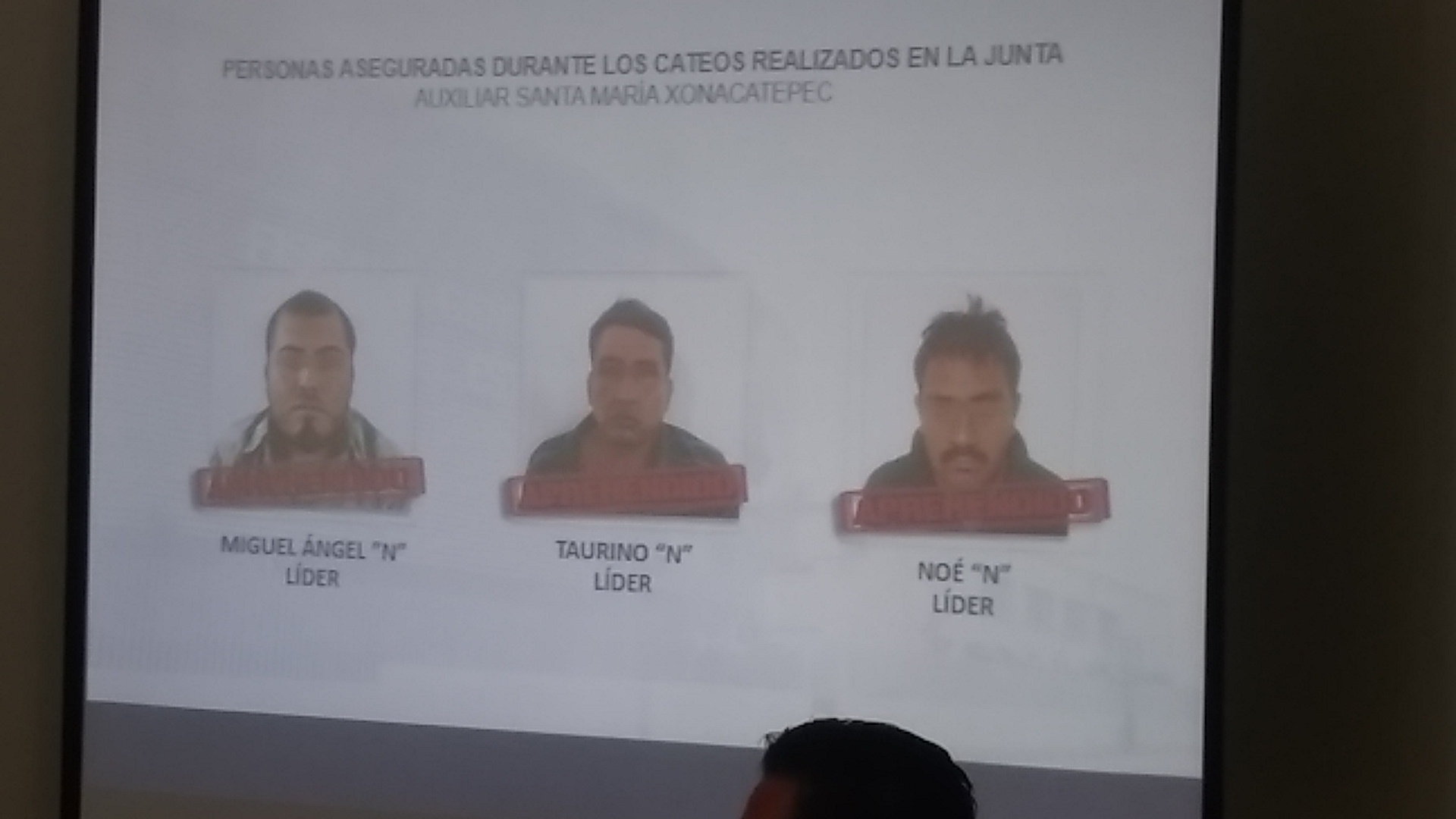 Tres integrantes importantes de la banda fueron detenidos.