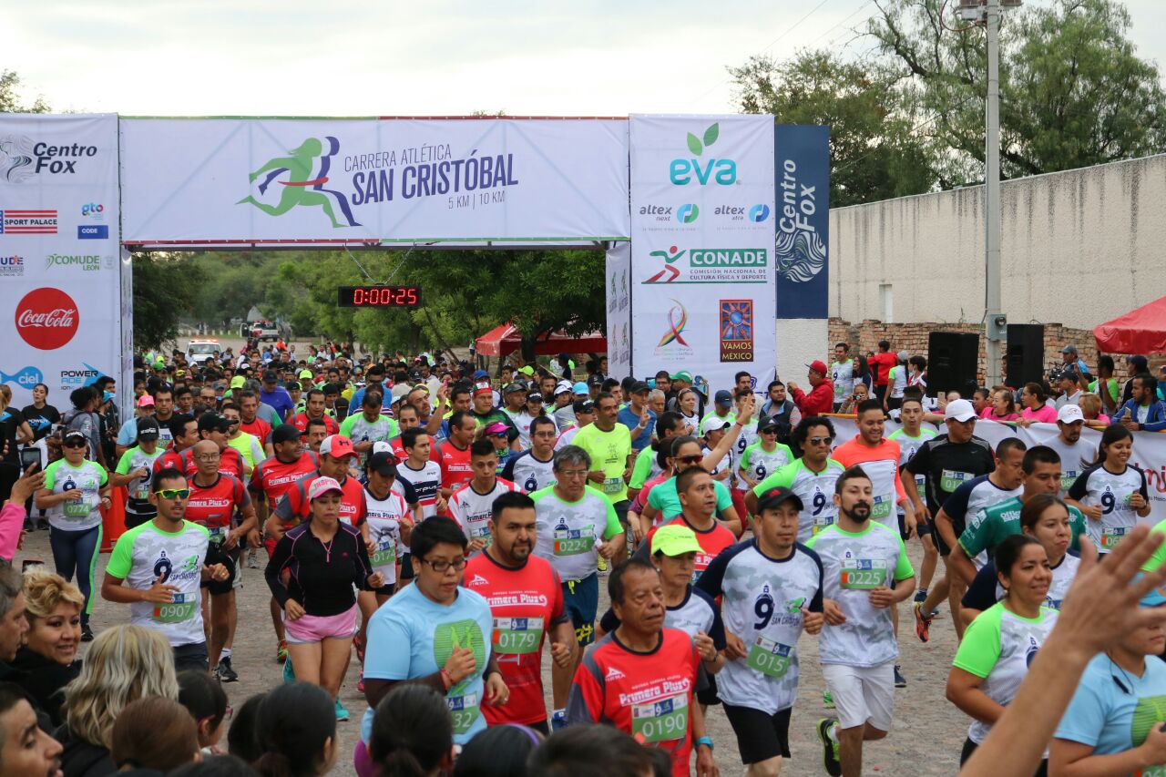 Varios fueron los competidores de 10k, 5k, y categoría infantil.