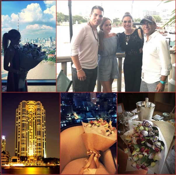 Adal Ramones agradece detalle de Galilea Montijo y su esposo en Taiilandia. 