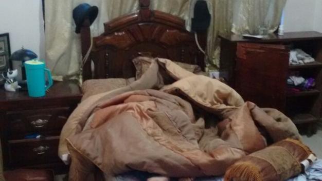 Susana Elizabeth Cardozo fue encontrada muerta en su recamara. 