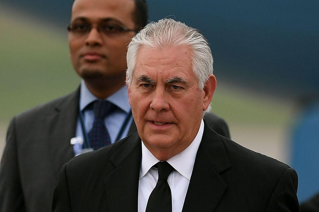 El director del Departamento de Estado de EU, Rex Tillerson.
